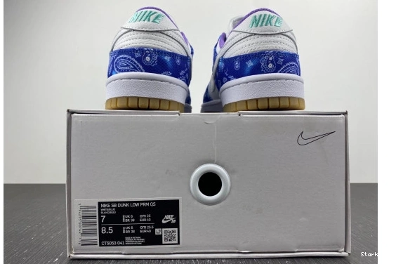 Low SB White Dunk CT5053-041 Navy Nike Blue Purple 0110